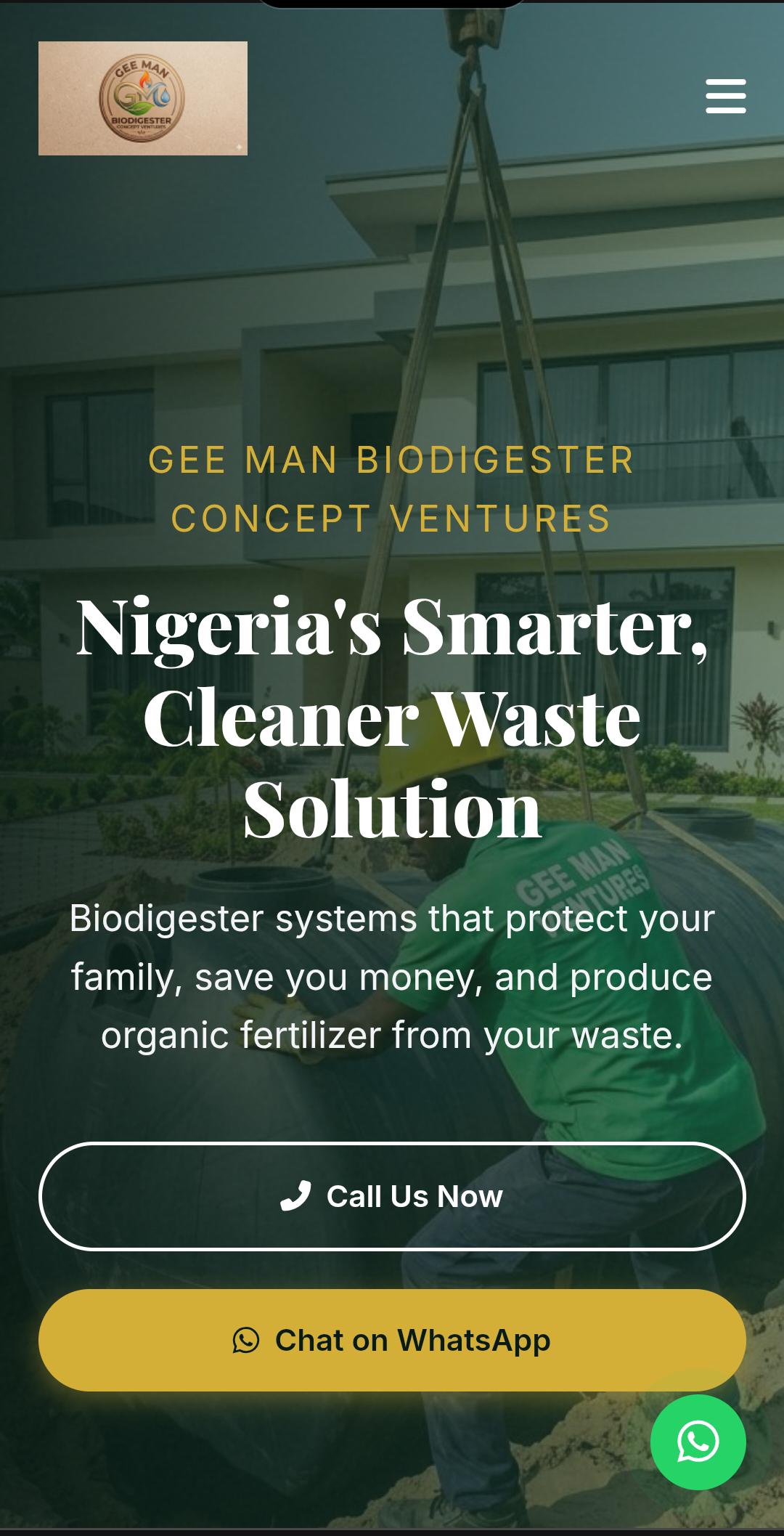 GeeMan Biodigestive Ventures